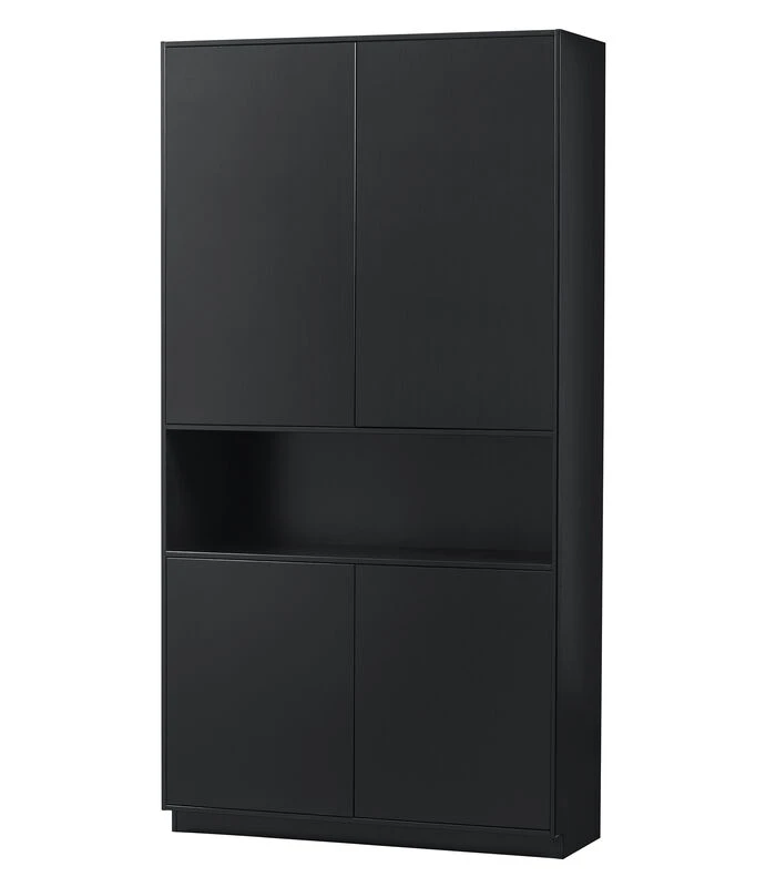 Exclusive Finca Opbergkast - Zwart - 210x110x40 3 Exclusive Finca Opbergkast - Zwart - 210x110x40