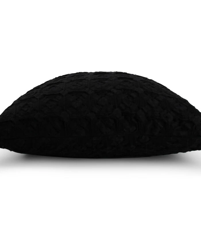 Kussen 45x45cm Zwart Boho 4 Kussen 45x45cm Zwart Boho - Afbeelding 2