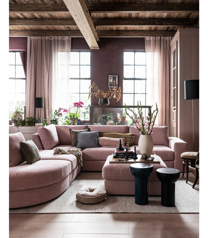 VTwonen Family 1-Zits Element Zonder Arm - Roze - 85x90x98 6 VTwonen Family 1-Zits Element Zonder Arm - Roze - 85x90x98 - Afbeelding 4