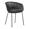 House Doctor Fauteuil - Hapur - Zwart -Thuis Accessoires Winkel f65ce6ff9425405f85c787452e7815c9