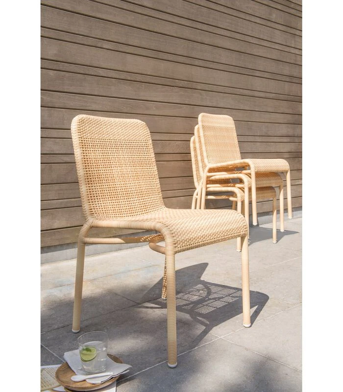 TOBAGO Tuinstoel Imitatie Rotan 5 TOBAGO Tuinstoel Imitatie Rotan - Afbeelding 3