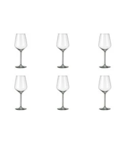 Wijnglas 265033 Carre 37 Cl - Transparant 6 Stuk(s)