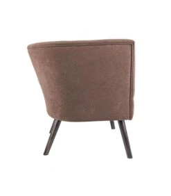 Leitmotiv Stoel Explicit - Suede Look Chocolade Bruin - 74x71x74cm -Thuis Accessoires Winkel f86adf74f2a44f2dba4dd5c9679ae1c7