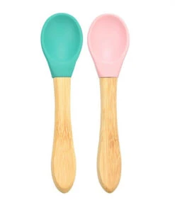 Babylepeltjes Van Bamboe En Silicon (set Van 2)