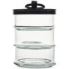 Cordoba Triple Storage Jar Black -Thuis Accessoires Winkel f97d544aa8b44cd69c7625d06d94a742