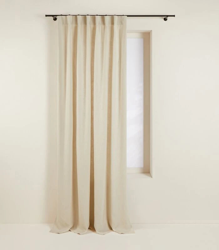 Gordijn Met Plooiband AUBIN 3 Gordijn Met Plooiband AUBIN