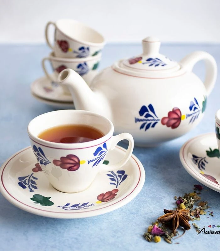 Melkkan 0,31L- Boerenbont 4 Melkkan 0,31L- Boerenbont - Afbeelding 2