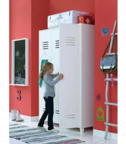 VTwonen Opberggigant Vt Locker 3-Deurs - Grenen - Wit - 186x123x40 -Thuis Accessoires Winkel fbb9c44a26304a059954c431749ba80a