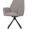 Amber Draai Eetkamerstoel - Bouclé - Grijs - Set V 2 -Thuis Accessoires Winkel fbdefa33440944098484f0446ca9653c