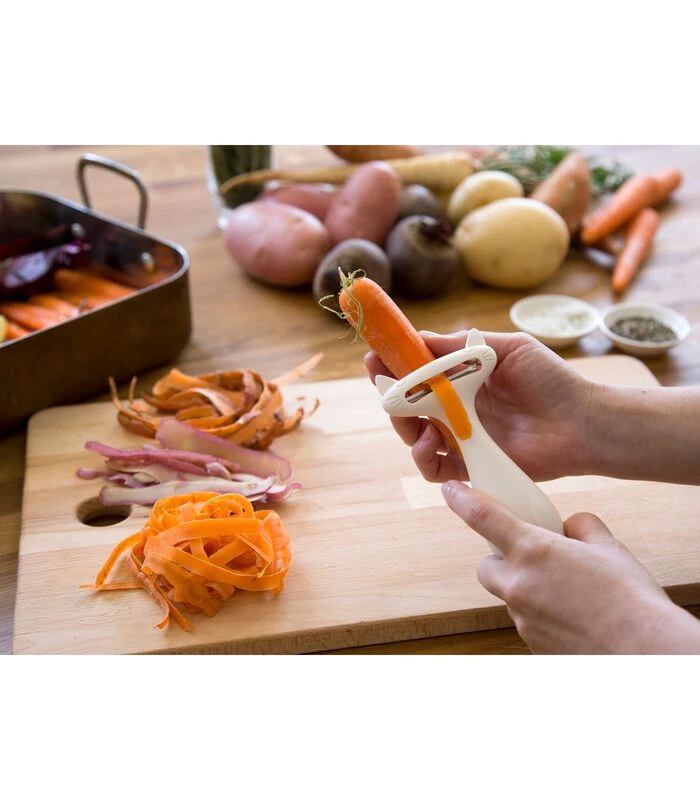 CatPeeler - Dunschiller - Wit 5 CatPeeler - Dunschiller - Wit - Afbeelding 3